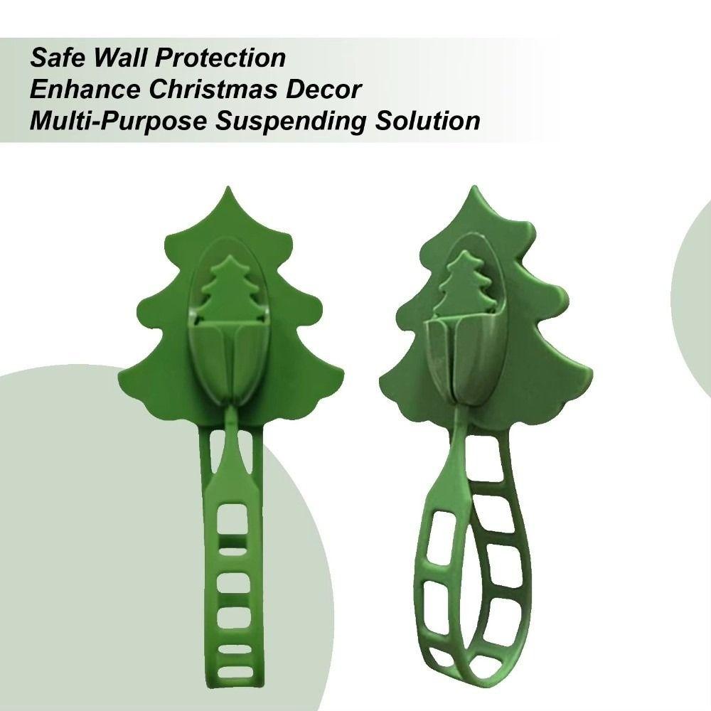 1/2Pcs Stretchable Wire Garland Ties Multifunctional Hook Silicone Holder  Holiday Decoration