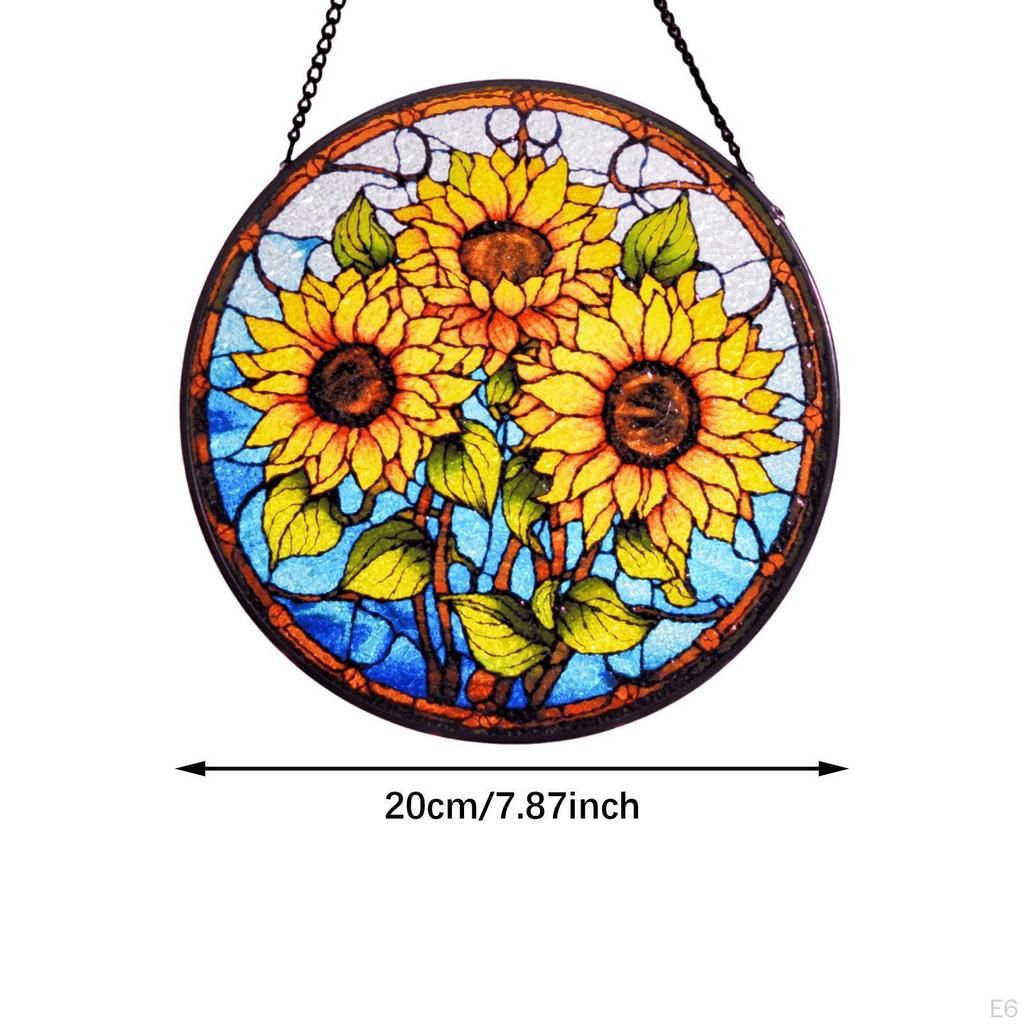 Decorative Sunflower Pendant for Office And Garden