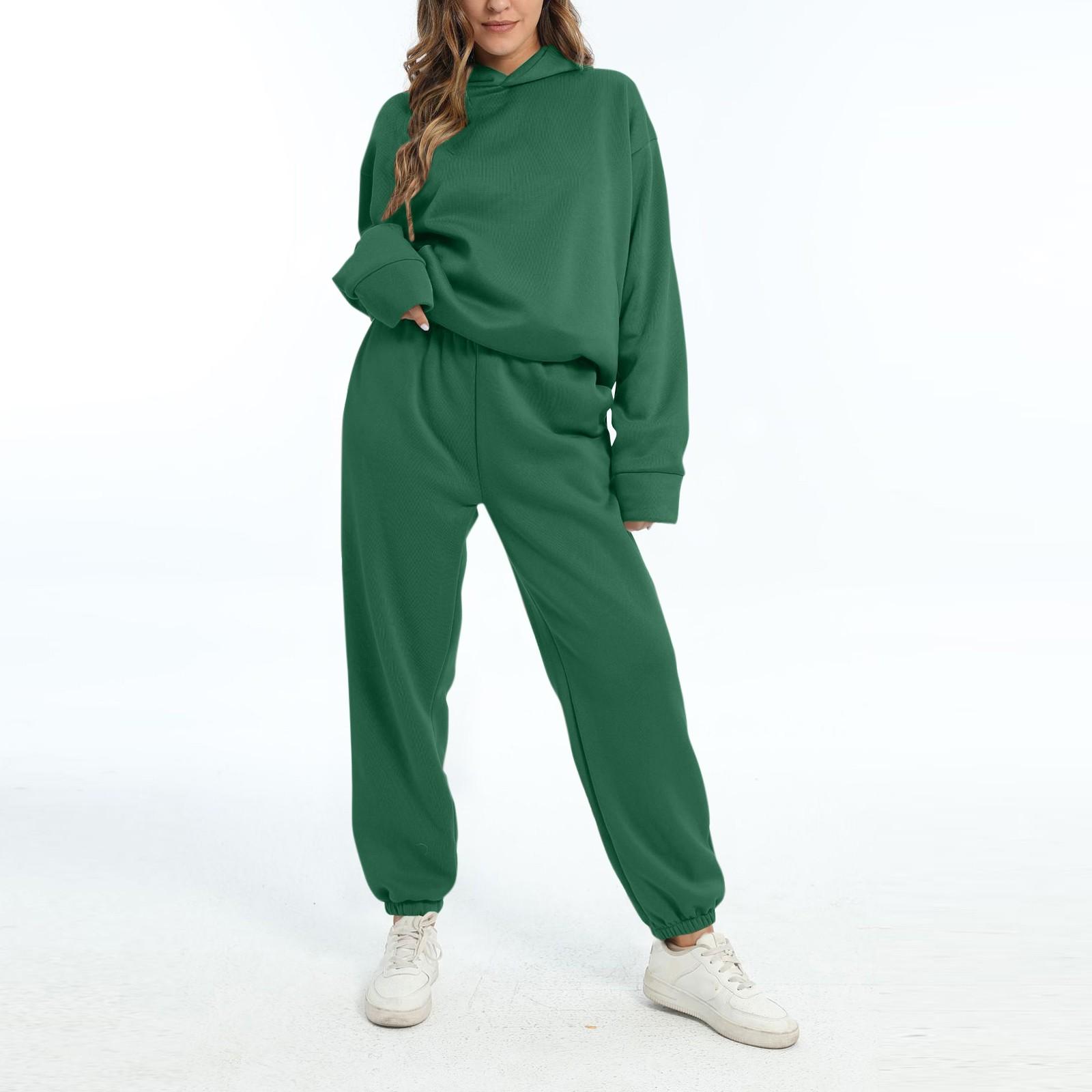 

Женские комплекты из двух предметов, толстовки с длинными рукавами, пуловер, толстовка, спортивные штаны, повседневный спортивный костюм для тренировок XXXL