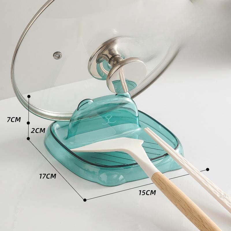 Kitchen Spatula Rack Countertop Pot Lid Storage Rack Cutting BoardChopping Board Pot Lid Rack A Magical Tool