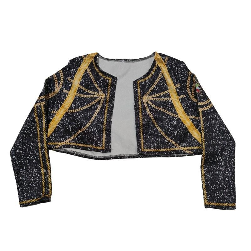 New Movie K-Pop Rumi Hunters Cosplay Costume for Girl Halloween Demon Black White Vest Coat and Shorts Three-piece Set Dress Up