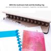 Multi Function Adjustable Mushroom Hole Puncher Paper Card Photo Binding Hole Punch Machine