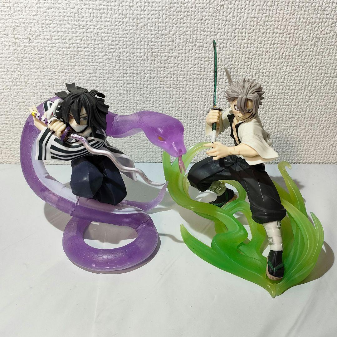 

[USED] Xross Link Demon Slayer Figures Iguro and Shinazugawa