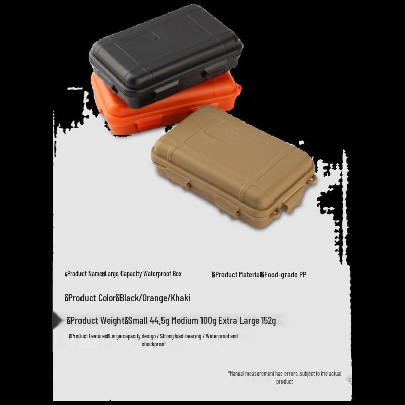 ZISIZ Small Outdoor Waterproof Storage Box