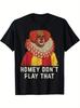 Vintage Homey Don'T Play That Homey The Clown T-Shirt Selected Pure Cotton