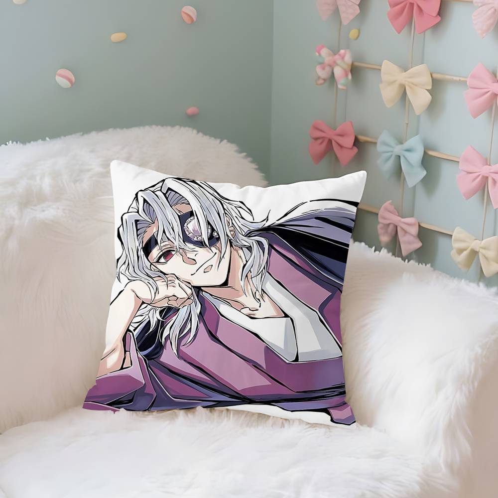 T-Tengens Uzuis Case Plush Fabric Soft Pillowcase Double Sided Print Cushion Cover Household Gifts