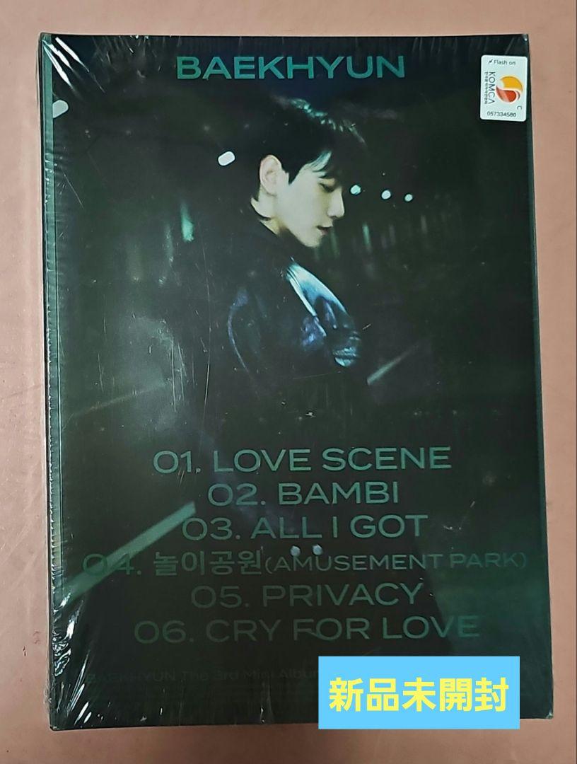 

[USED] BAEKHYUN 3rd Mini Album Bambi Night Rain Ver.