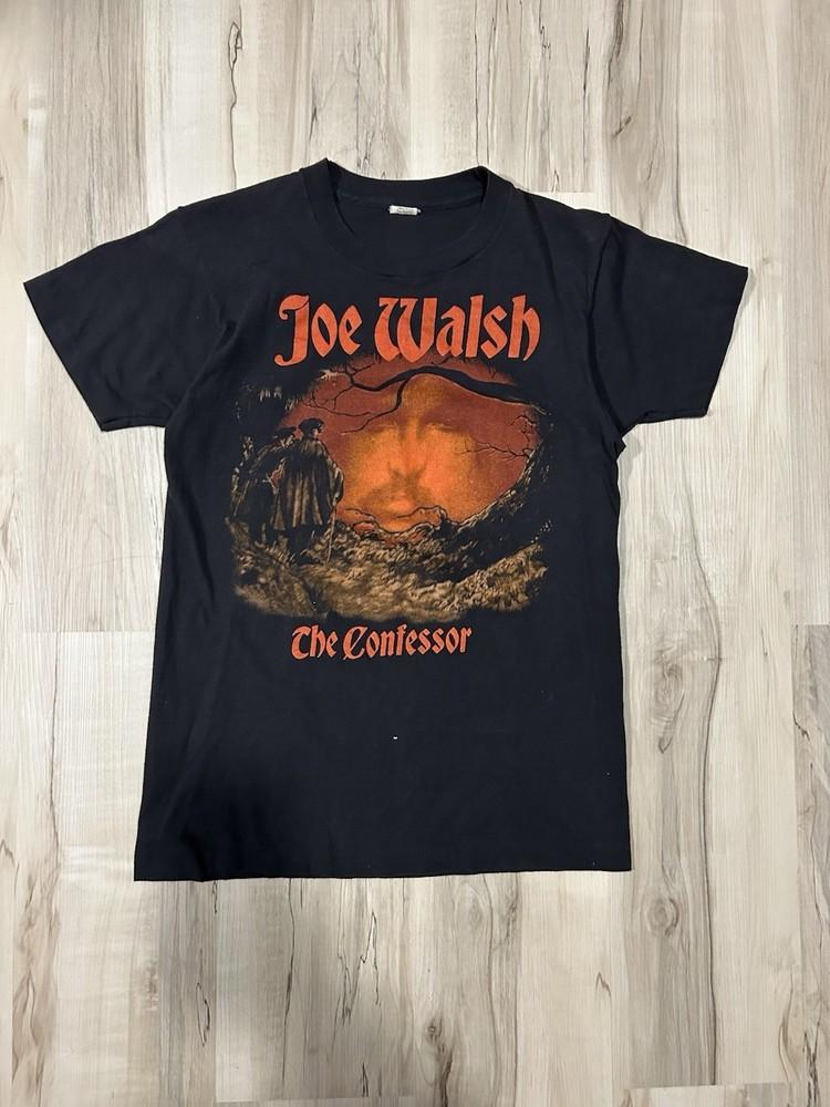 Винтажная футболка Joe Walsh The Confessor Унисекс Концертная S - 5XL SG457 Унисекс Футболка XXL