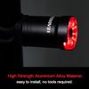 Inteligentné LED zadné svetlo na bicykel USB nabíjateľné zadné svetlá na bicykel Bezpečnostné upozornenie na snímanie bŕzd
