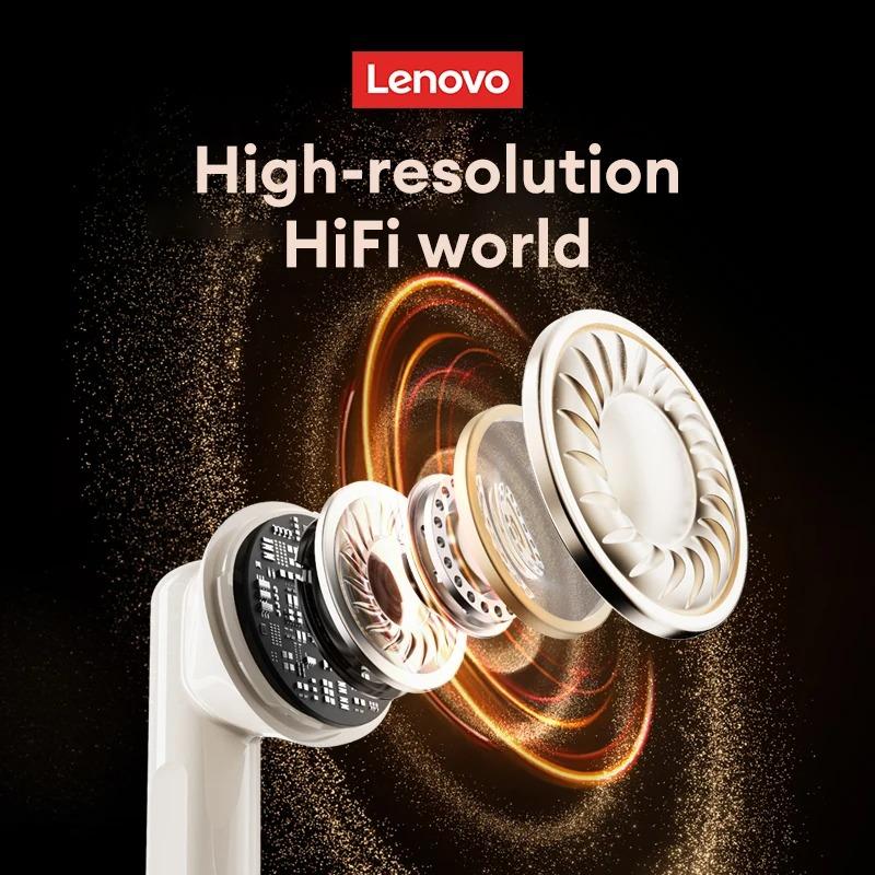 Lenovo EA160 Ασύρματα Ακουστικά Bluetooth 5.4 Hi-Fi Καθηλωτικός Ήχος 24 Ώρες Αναπαραγωγή Κλήση HD Φωνής TWS Ακουστικά Μείωση Θορύβου Χαμηλή Καθυστέρηση Ακουστικά Gaming