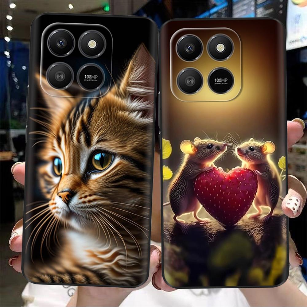 Para Honor 400 Inteligente Linda Moda Dibujos Animados Funda Suave TPU Funda de Teléfono Para Honor 400 Inteligente X7D 4G 5G Funda Trasera Carcasa a Prueba de Golpes