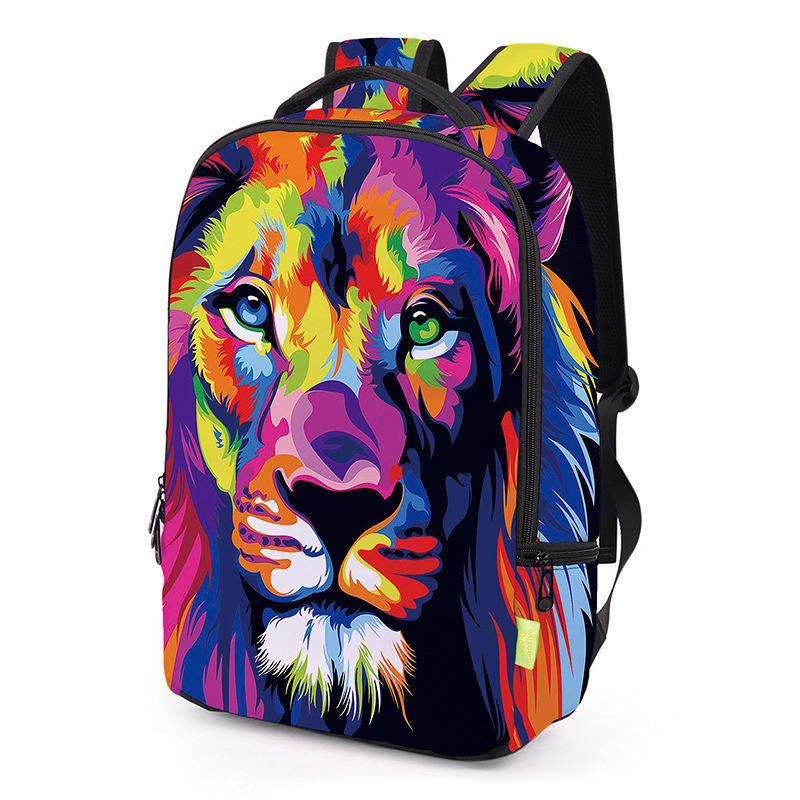 lion backpack designer