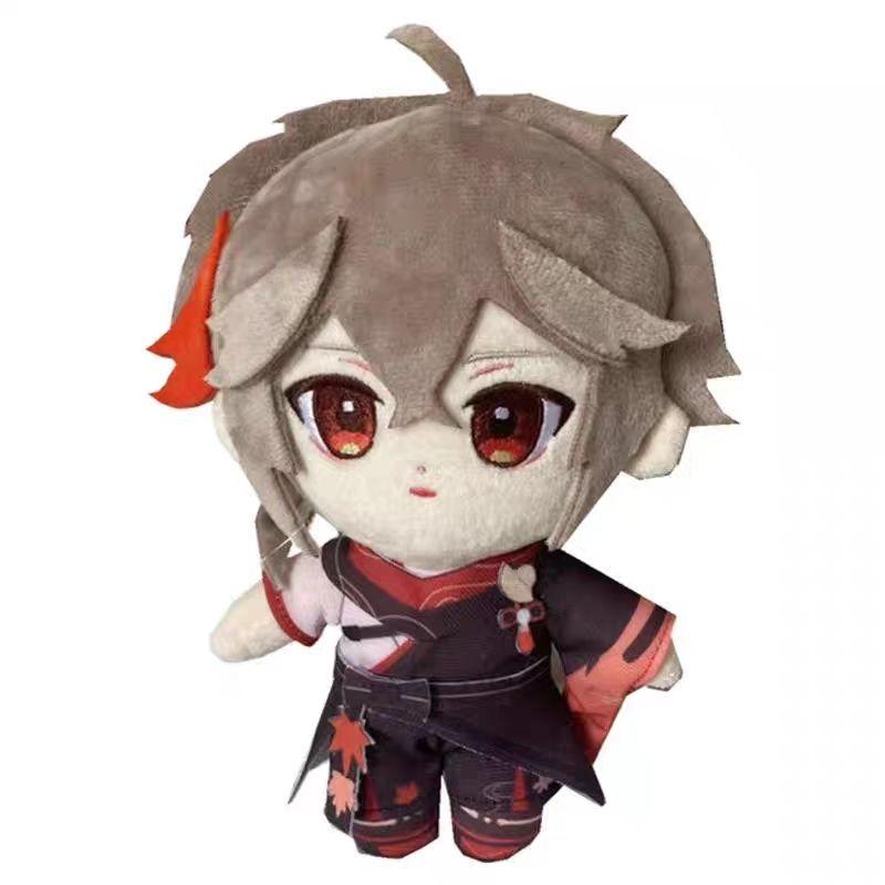 Neues Niedliches Genshin Impact 20cm Plüschtier Set 15 Charaktere Niedliche Weiche Baumwollpuppe Spiel Anime Figur Fans Sammlung Geburtstagsgeschenk für Kinder Heimdekoration