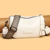 Trendy Designer Women's Handbag  High Quality Soft Leather Female Messenger Bag Retro Minimalist Girl Shopping Bags Wallet