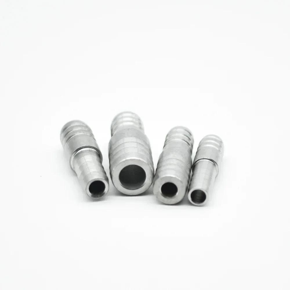 6 8 10 12 13 14 15 16 18 19 20-60 Mm Hose Barbed Reducing Straight Connector Pipe Fitting 304 Stainless Steel Water Air Fuel Oil