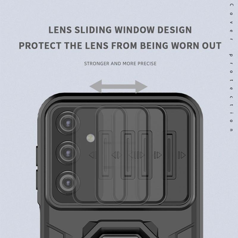 Armor Case For Samsung Galaxy A24 5G Heavy Duty Shockproof Anti-Scratch With Ring holder phone Cover