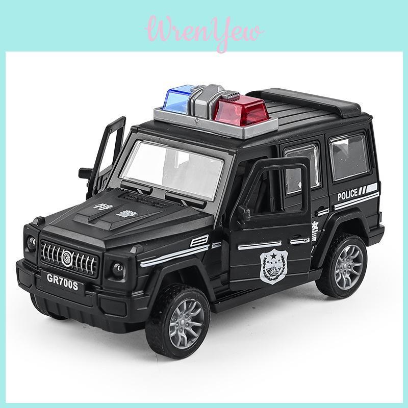 Fire And Special Police Off Road Vehicle Model Children Toy With Openable Door For Kids