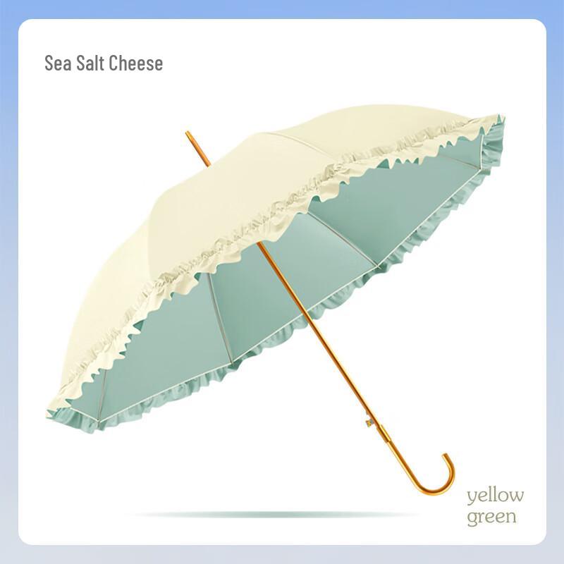 Nanqiao NQ-911 Floral Lace UV Protection Straight Umbrella