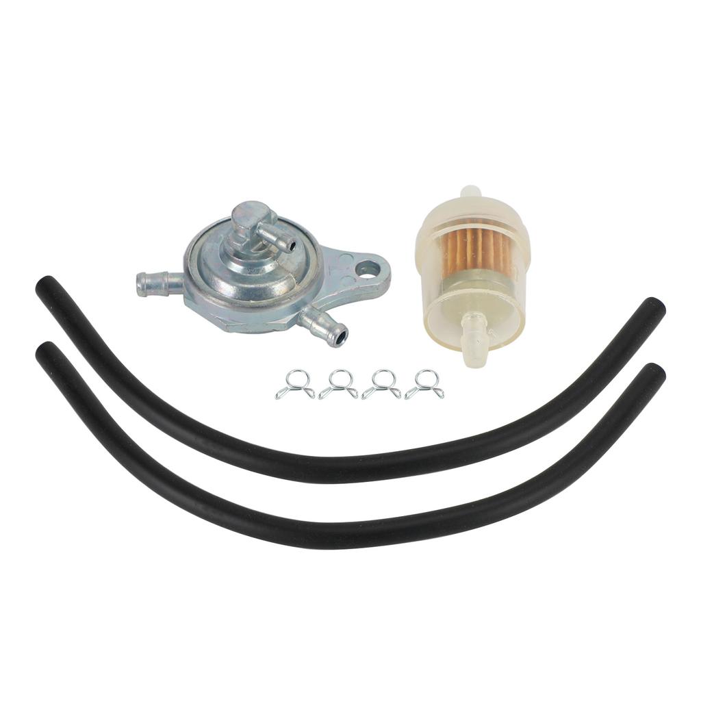 Fuel Tank Tap + Filter + Hose For GY6 125cc 150cc PIT Quad Dirt Bike ATV Buggy