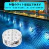 PAVIKE LED Diving Light Pool Light LED Underwater Light Suitable for Aquarium Fish Vase and Other Outdoor and Underwater Decorations One Lighting,