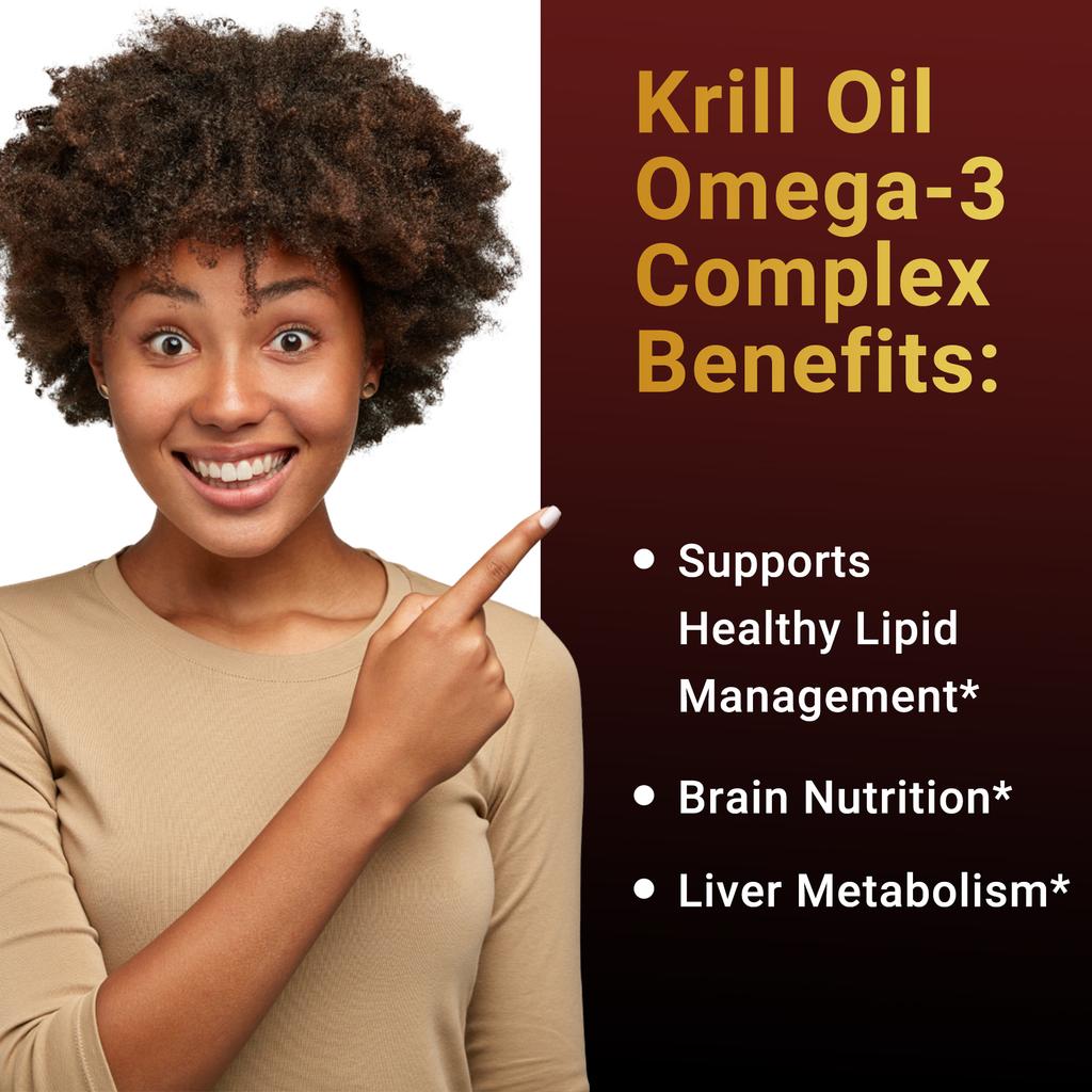 Antarktisches Krillöl 2000 mg mit Omega-3-Fettsäuren EPA, DHA, Astaxanthin und Phospholipiden