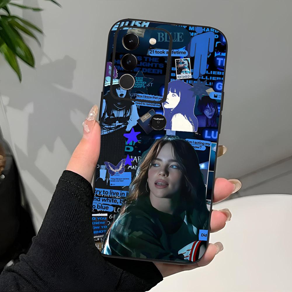 

Модный Чехол для Телефона B-Billie-Es Черный Мягкий Для Samsung S25 S24 Ultra 23 Fe 22 Plus Galaxy A54 A55 A16 A13 A24 A15 A25 Samsung S24 Plus