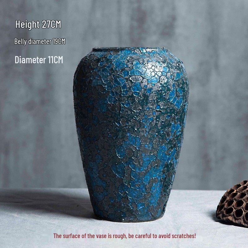 Ceramic Honeycomb Vase (Set of 2)