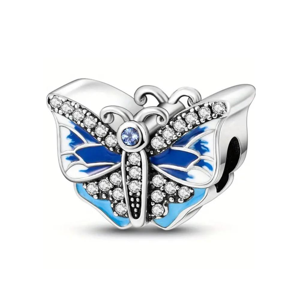 Colorful Butterflies Charms Fit 925 Exquisite Charm Bracelet Women 925 Silver Exquisite Beads DIY Jewelry Gift Accessories New In