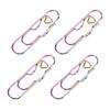 20PCS Stainless Steel Pen Clips Paperclip Pencil Holder for Journal Notebook Dazzling Color