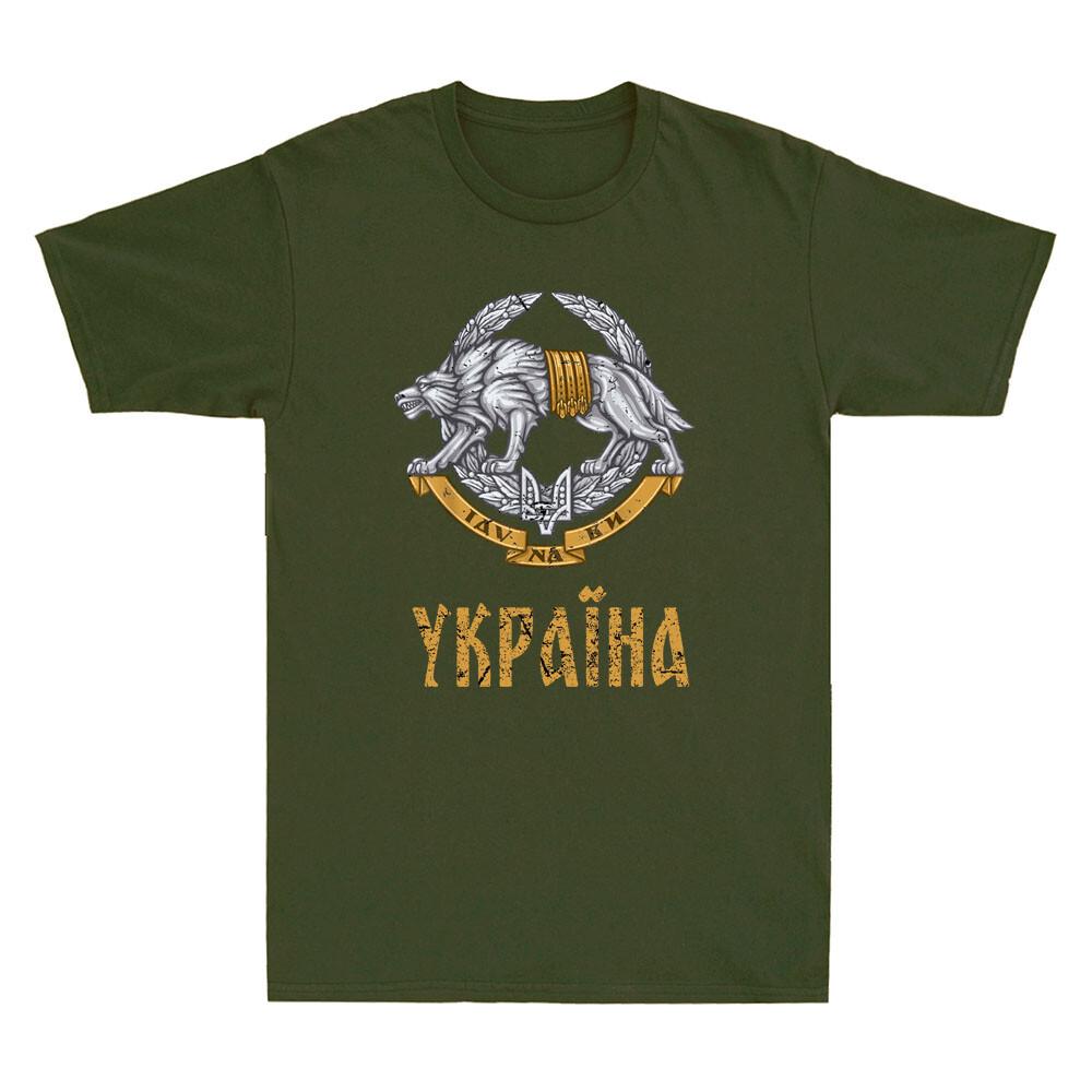 Ukraine TShirt Special Operations Forces Logo Military Army Vintage Men#039s Shirt S