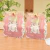 10Pcs Handheld Flower Valentine's Day Wedding Candy Biscuit Packaging Chocolate Baking Companion Gift Boxes With Ribbon