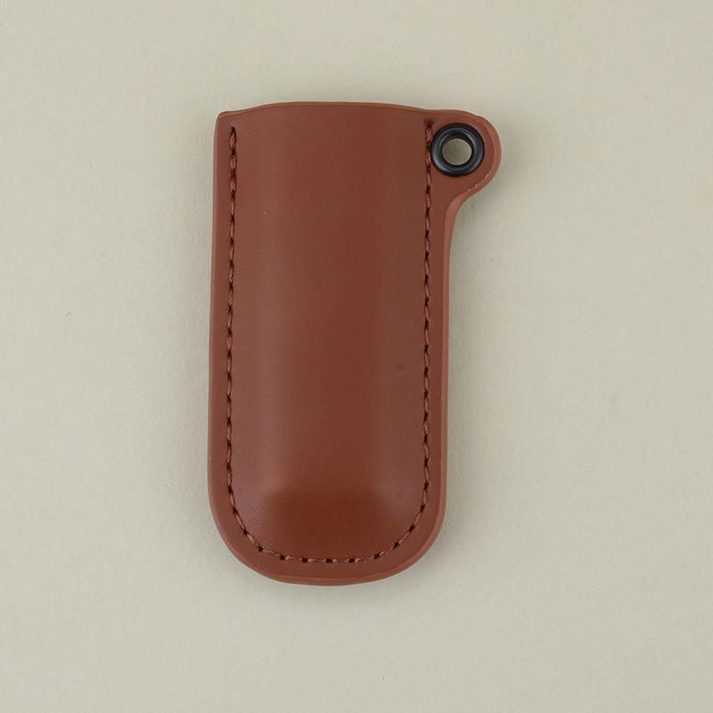 Pu Leather Lighter Case for Mini Bic&cricket Lighters Pouches Sleeve Cover Holder Smoking Cigarette Accessories