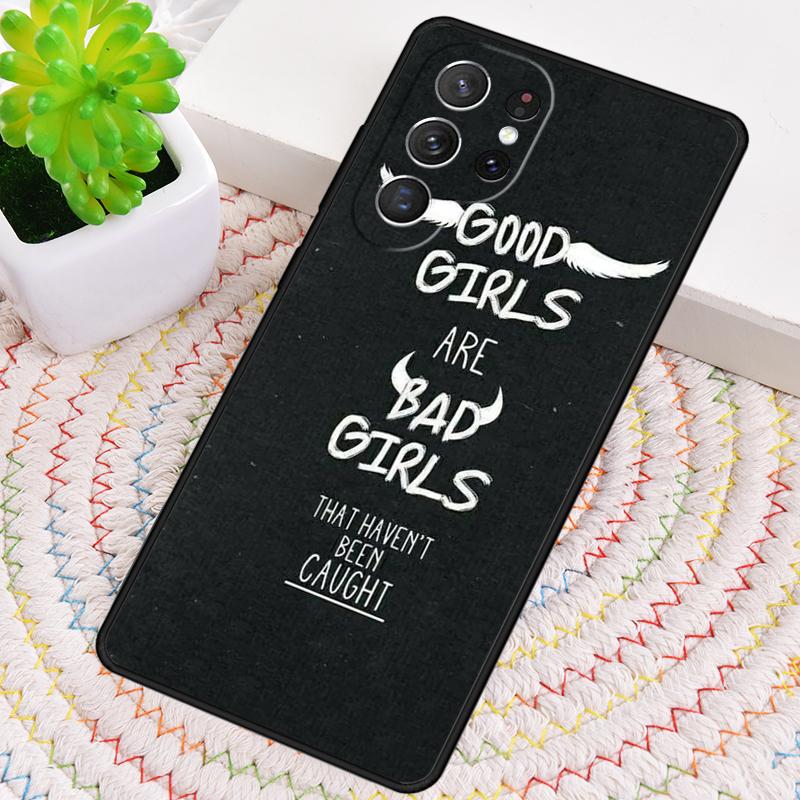 Good Girl Bad Habits Silicone Phone Case For Samsung Galaxy note 10 pro S26 S25 S24 S23 S22 S21 Plus S25Ultra Capa Cover