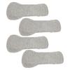 4pcs Cloth Panty Liners Graphene Water Absorption Breathable Leakage Proof Washable Reusable