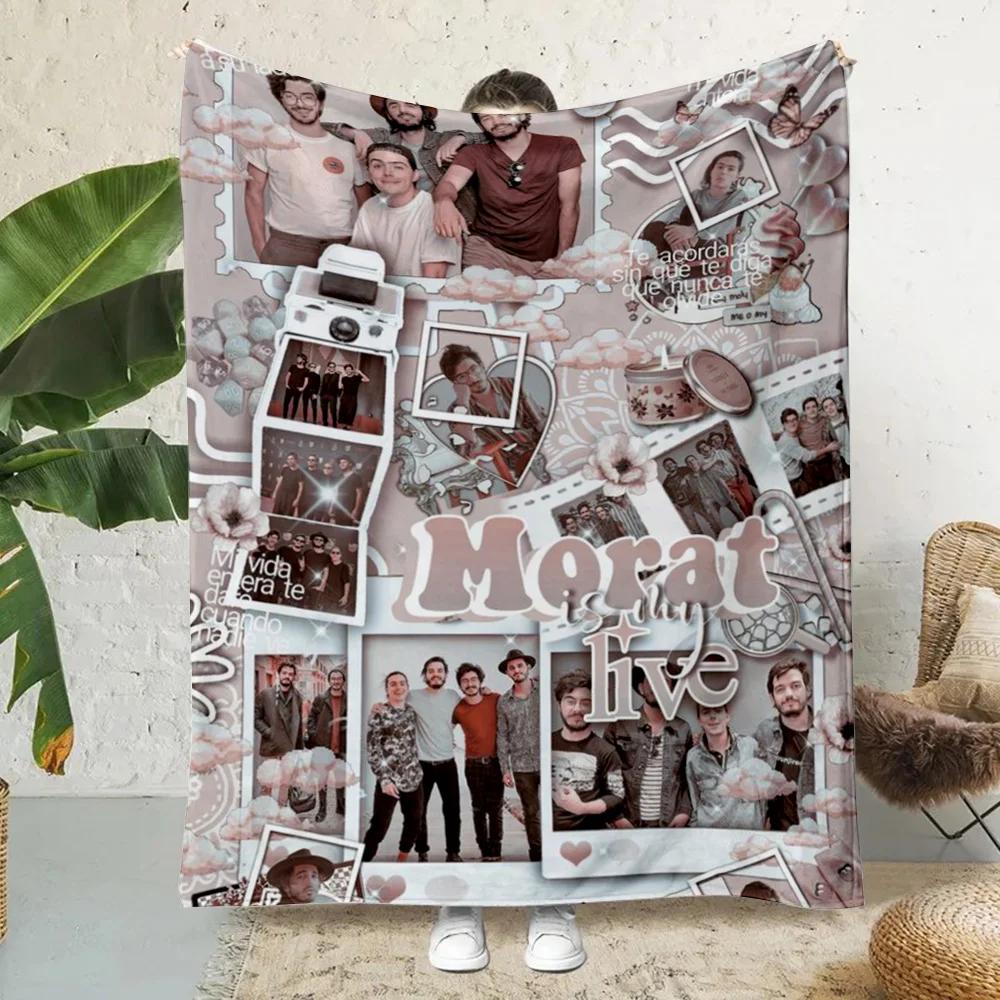 Morat Music Band Printed Blanket Picnic Blankets Warm Blanket Soft and Comfortable Blanket Home Travel Birthday Gift