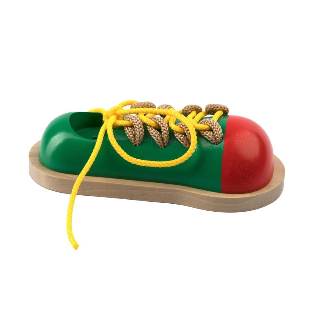 Jooki Kids Toy Lacing Wooden Educational Toy, Ecological Toy for Baby and the Environment.