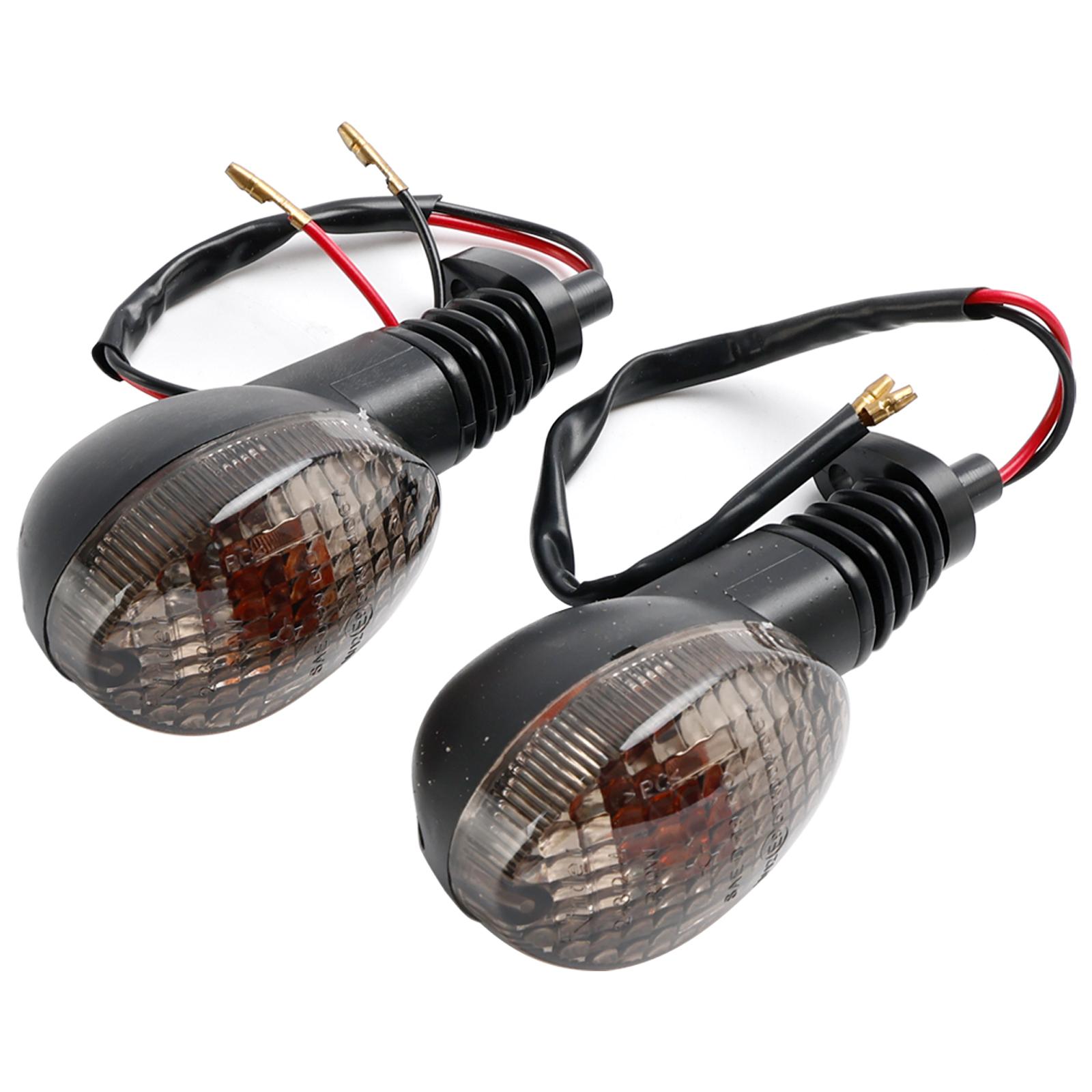 

Turn Signal Light Indicator Lamp For KAWASAKI NINJA250R KLX 125 150 250 300 Smoke