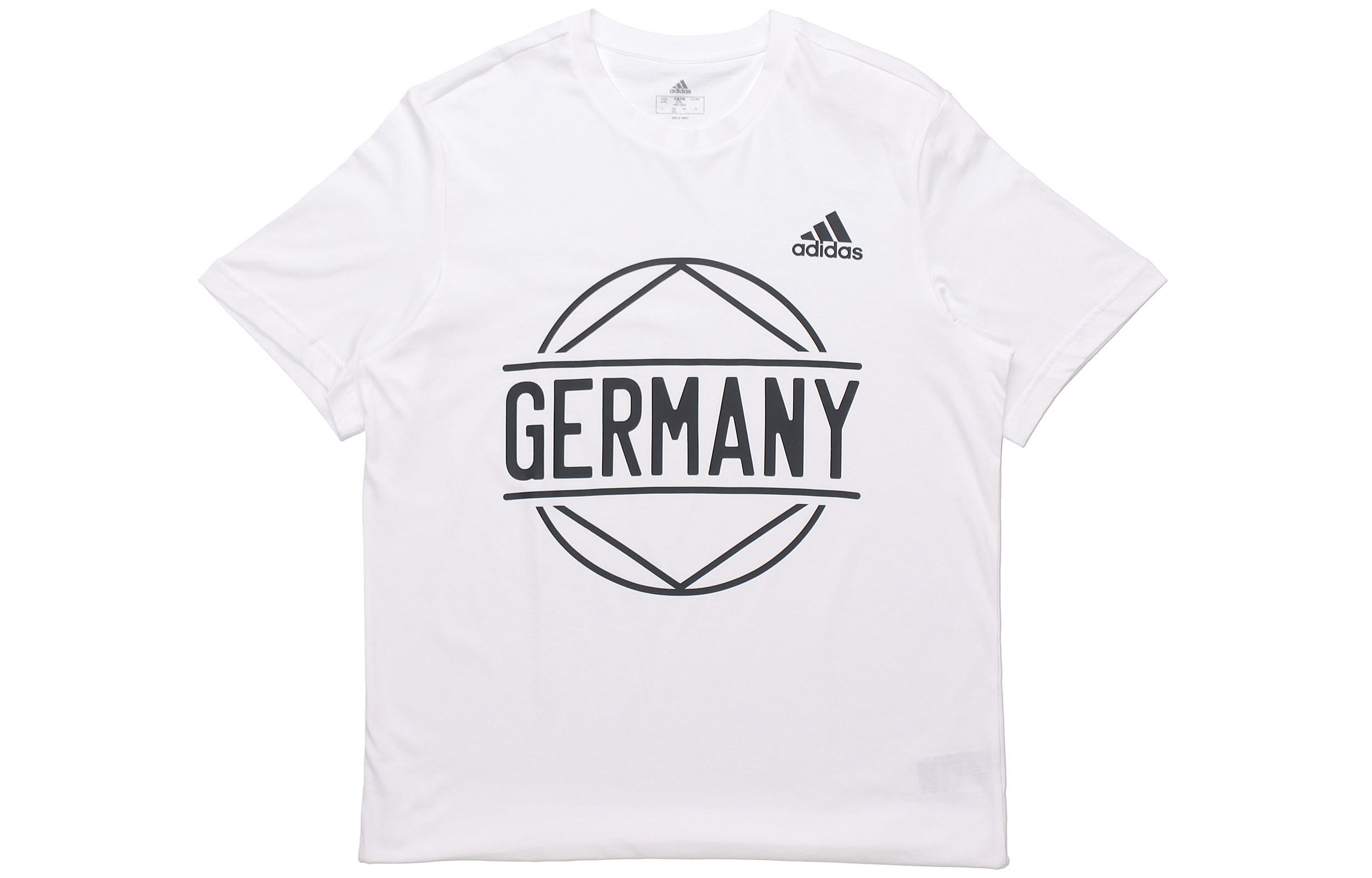 Adidas Germany Soccer Jerseys Men s White Moderate Straight Fit FT6052 M