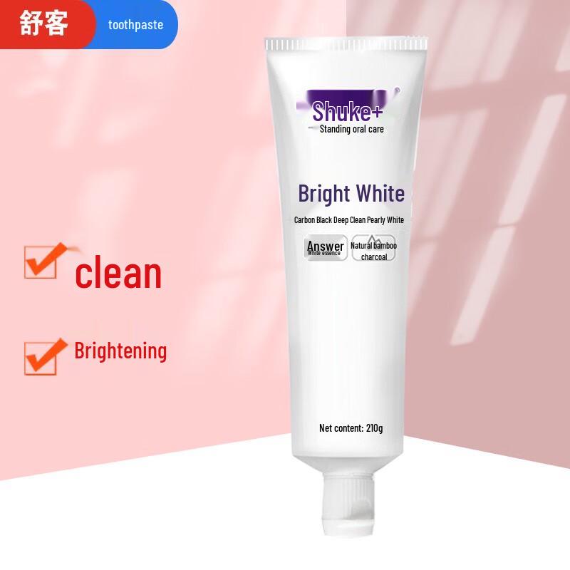 Saky Bright White Toothpaste with Bamboo Charcoal & Pearl