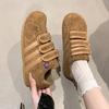 Autumn Velcro retro German training shoes women's height increase breathable non-slip wear-resistant casual versatile sports shoes