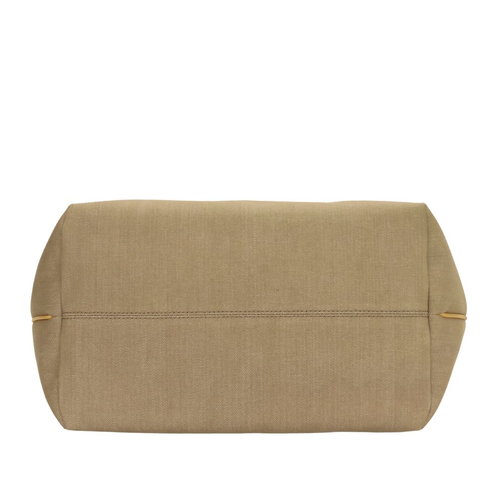 Used LOUIS VUITTON Tote Bag Plat'n Soleil Hippo PM M94144 2012 canvas/Nume Leather Khaki Beige Everyday Use