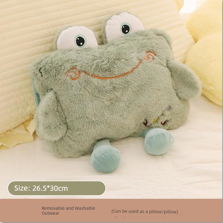 Hot Water Bag Charging Winter Cute Stuffed Hand Warmer Explosion-Proof Genuine Goods Hot-Water Bag Girls Belly Compress Electric Warmer