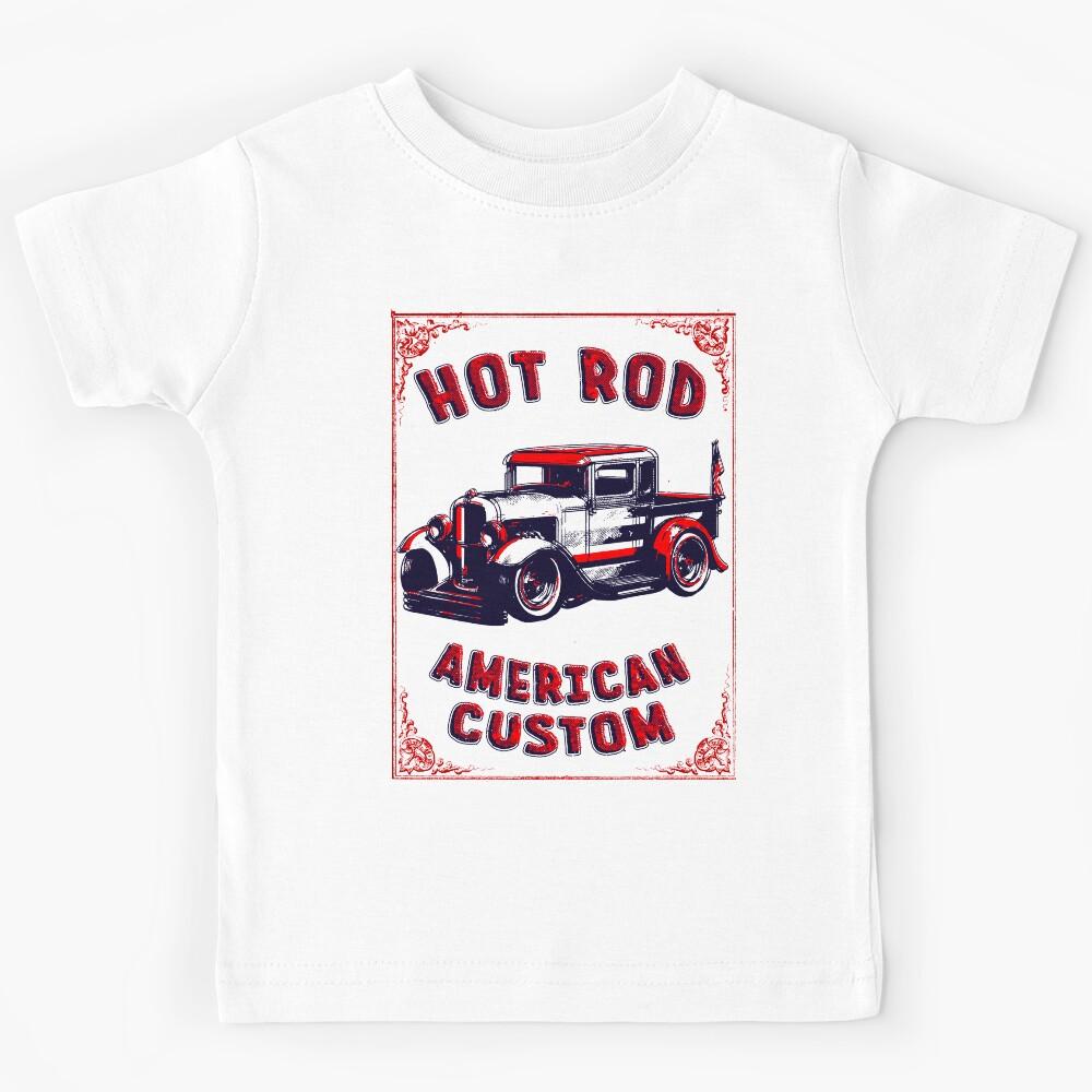 40s Custom Hot Rod Car #10 Kids T-Shirt 160
