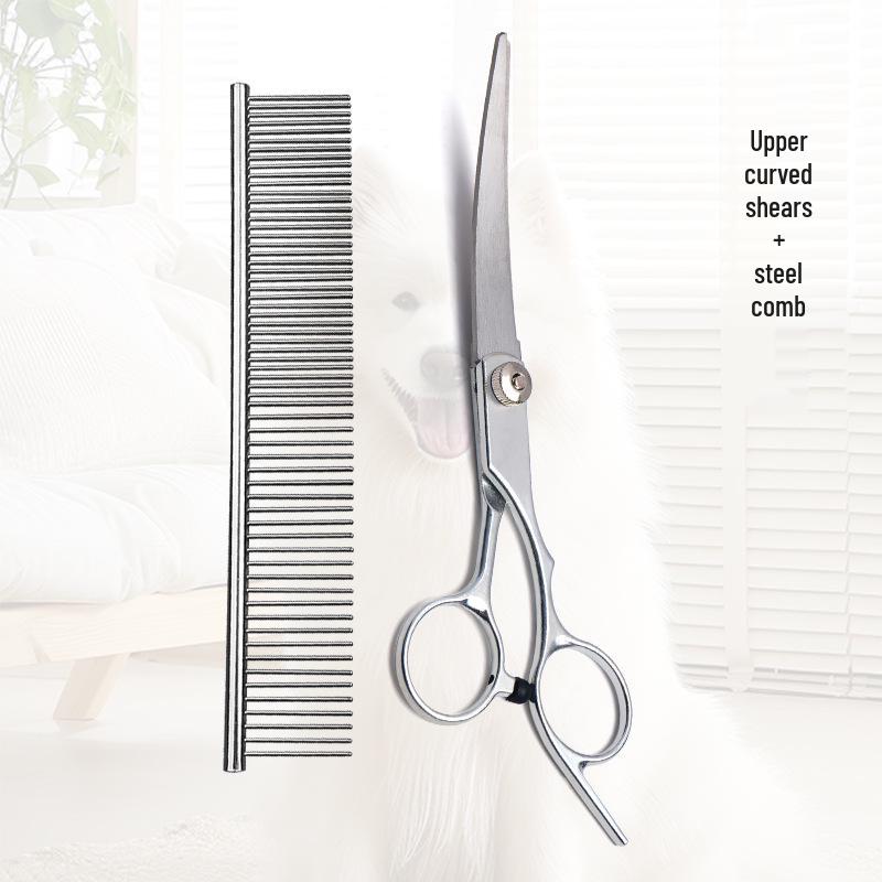 Pet Grooming Scissors Set: Professional Thinning & Cutting Tools for Dogs