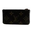 LOUIS VUITTON M62650 Key ring Monogram leather Pochette Cre Coin case Brown leather Women Used