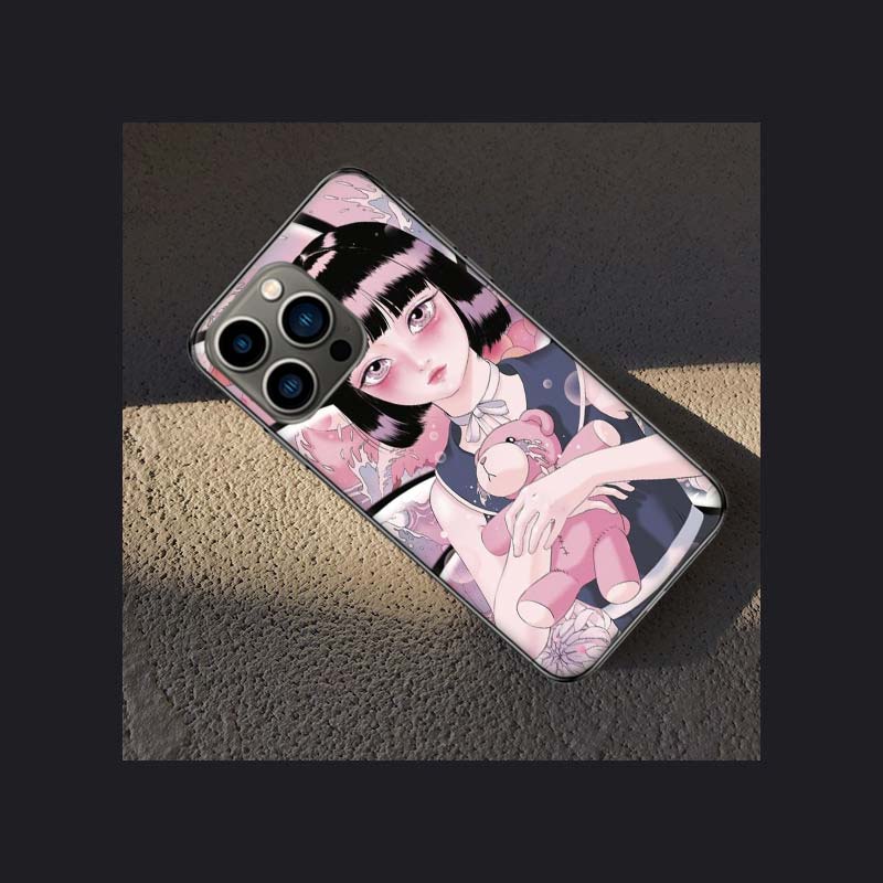 Shintaro Horror Cartoon Kago Phone Case For Apple Iphone 15 13 12 11 14 Pro Max Mini Cover SE 2020 X XS XR 8 7 6 6S Plus 5 5S Sh