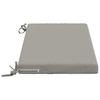 2 piece Bench Cushions SOEST 2 pcs. 100percent  Polyester Grey