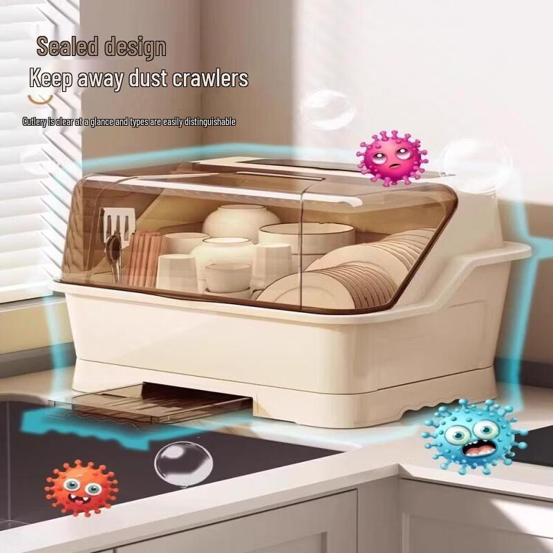 Qiwei Nordic Plastic Dish Drying Rack