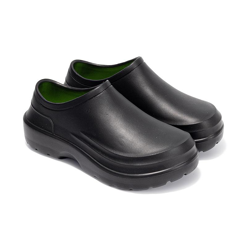 Men Work Chef Shoes Waterproof Oil-proof Kitchen Work Cook Boots Non-slip Ankle Rain Boots Man Hotel Restaurant Safety Footwear