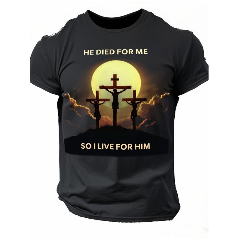 

Men s round neck T-shirt durable and breathable S